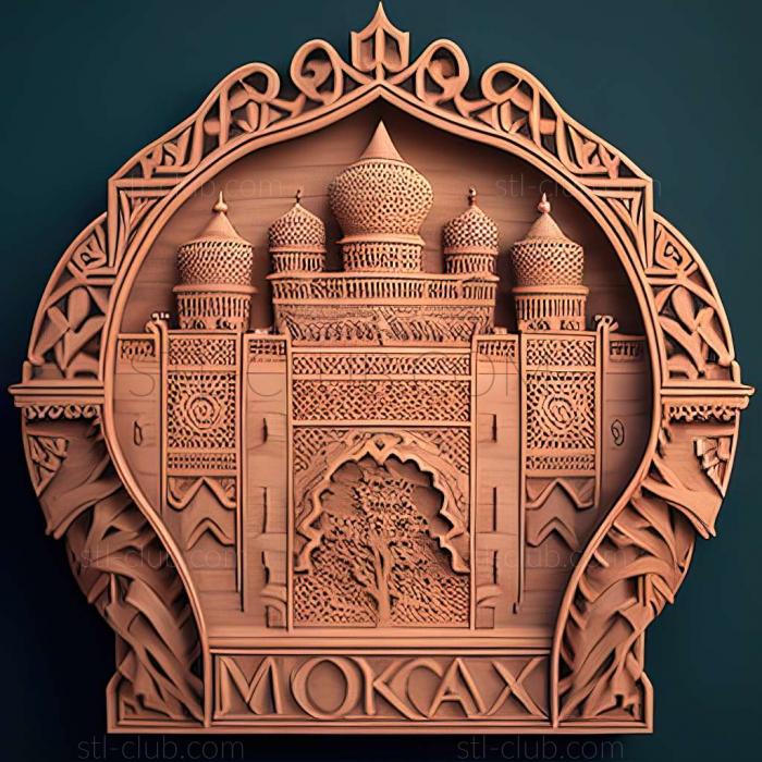 3D model Morocco  Kingdom of Morocco (STL)